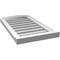 Ekena Millwork Arch Top Surface Mount PVC Gable Vent w/ 2"W x 2"P Brickmould Sill Frame, 16"W x 26"H GVPAR16X2603SN - alternate 4